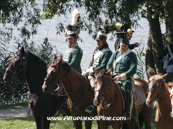 Rievocazione ritirata truppe francesi - Baselga di Pine' agosto 2010