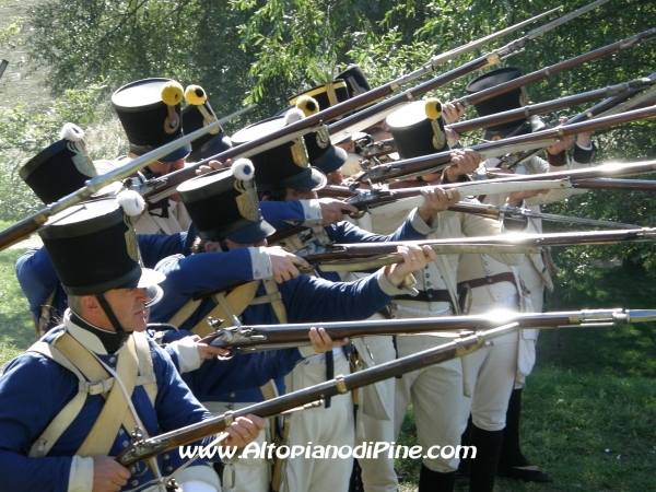 Rievocazione ritirata truppe francesi - Baselga di Pine' agosto 2010