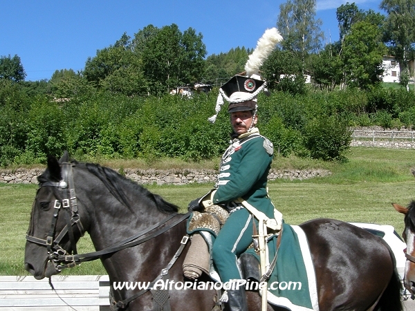 Rievocazione ritirata truppe francesi - Baselga di Pine' agosto 2010