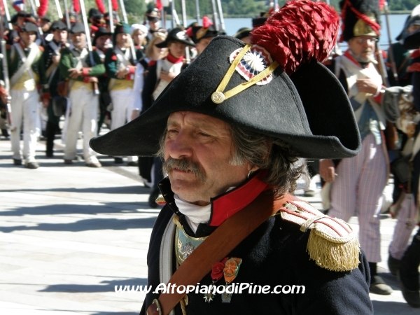 Rievocazione ritirata truppe francesi - Baselga di Pine' agosto 2010