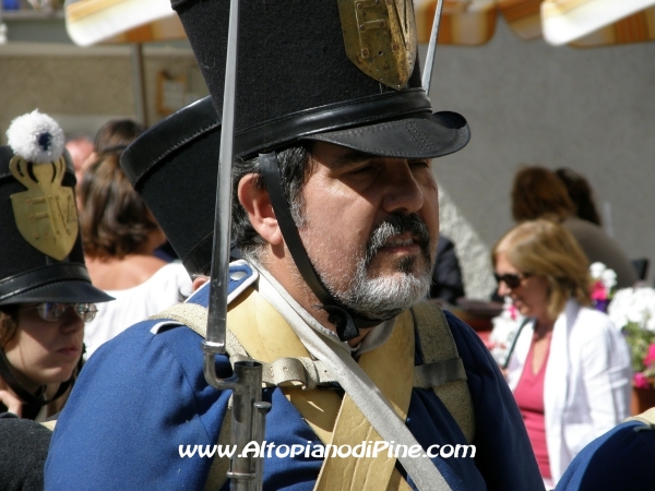 Rievocazione ritirata truppe francesi - Baselga di Pine' agosto 2010