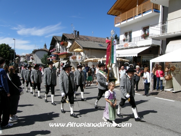 Rievocazione ritirata truppe francesi - Baselga di Pine' agosto 2010