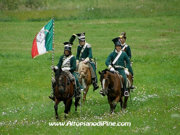 Rievocazione storica battaglia tra truppe Francesi e Austrotirolesi - Brusago 28 agosto 2010