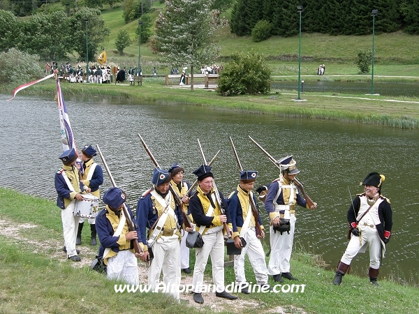 Rievocazione storica battaglia tra truppe Francesi e Austrotirolesi - Brusago 28 agosto 2010