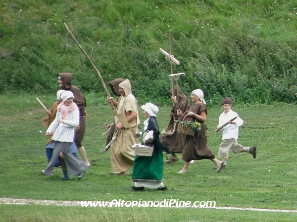 Rievocazione storica battaglia tra truppe Francesi e Austrotirolesi - Brusago 28 agosto 2010