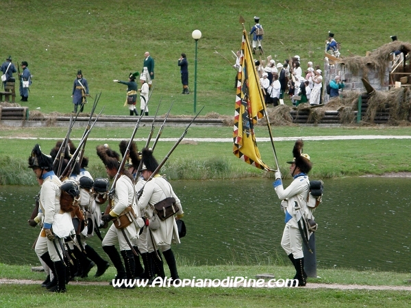 Rievocazione storica battaglia tra truppe Francesi e Austrotirolesi - Brusago 28 agosto 2010