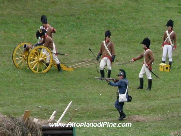 Rievocazione storica battaglia tra truppe Francesi e Austrotirolesi - Brusago 28 agosto 2010