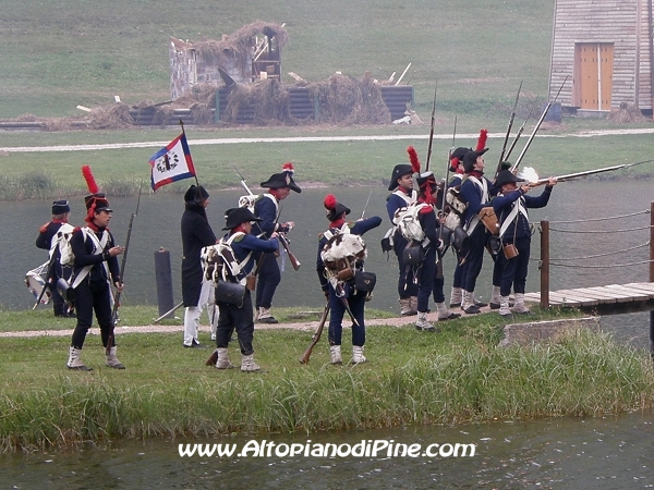 Rievocazione storica battaglia tra truppe Francesi e Austrotirolesi - Brusago 28 agosto 2010