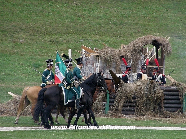 Rievocazione storica battaglia tra truppe Francesi e Austrotirolesi - Brusago 28 agosto 2010