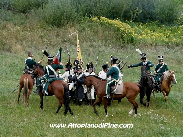 Rievocazione storica battaglia tra truppe Francesi e Austrotirolesi - Brusago 28 agosto 2010