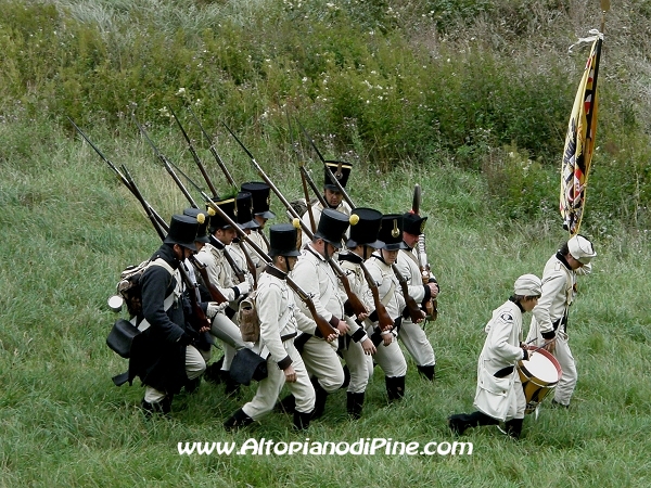 Rievocazione storica battaglia tra truppe Francesi e Austrotirolesi - Brusago 28 agosto 2010