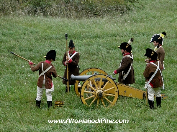 Rievocazione storica battaglia tra truppe Francesi e Austrotirolesi - Brusago 28 agosto 2010