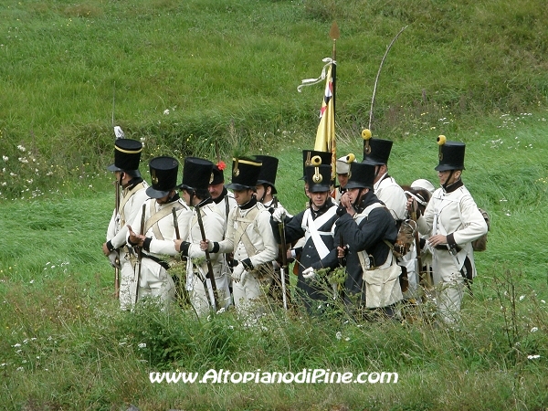 Rievocazione storica battaglia tra truppe Francesi e Austrotirolesi - Brusago 28 agosto 2010