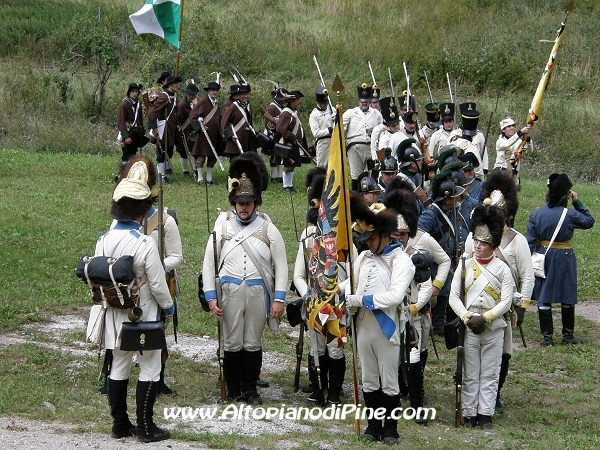 Rievocazione storica battaglia tra truppe Francesi e Austrotirolesi - Brusago 28 agosto 2010