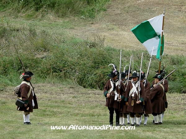 Rievocazione storica battaglia tra truppe Francesi e Austrotirolesi - Brusago 28 agosto 2010