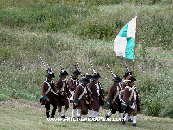 Rievocazione storica battaglia tra truppe Francesi e Austrotirolesi - Brusago 28 agosto 2010