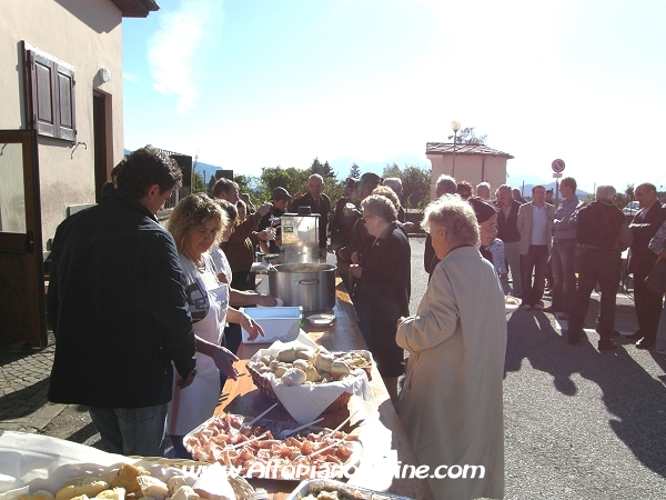 Un momento di festa 