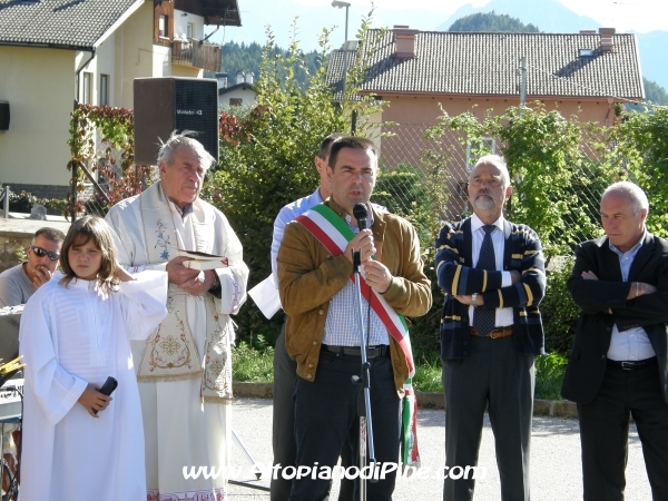 Il saluto del Sindaco di Baselga di Pine' dott. Ugo Grisenti