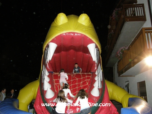 Gonfiabile per i bambini - Pine' sotto le stelle 2010 - 4 agosto 2010