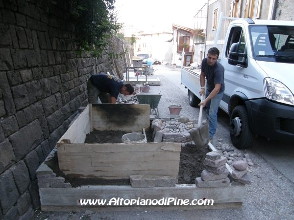 Si prepara il paesaggio - Posaranda 2010