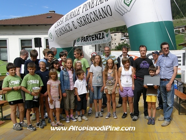 Computer portatile offerto da Trentino Serramenti estratto tra i giovani che hanno partecipato alle cinque gare