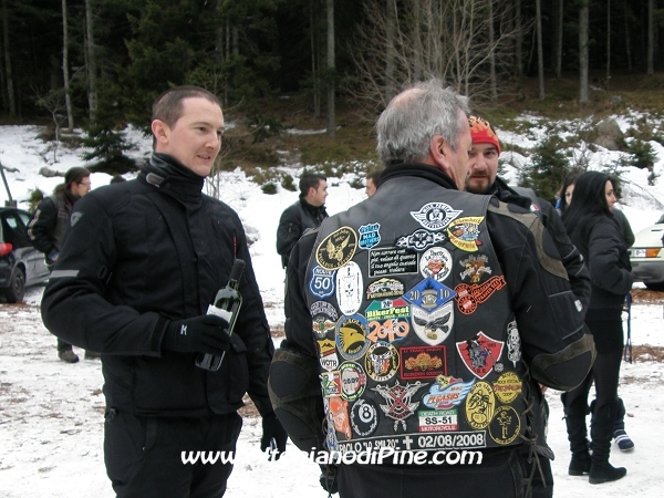 3 motoraduno invernale Warriors Trento - Passo del Redebus 