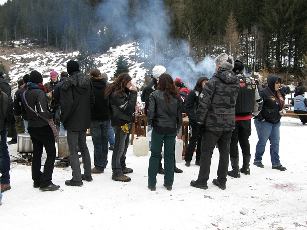 3 motoraduno invernale Warriors Trento - Passo del Redebus 