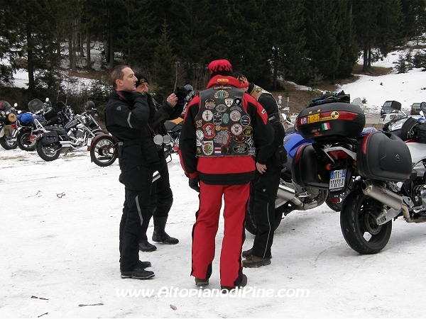 3 motoraduno invernale Warriors Trento - Passo del Redebus 