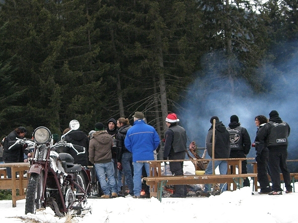 3 motoraduno invernale Warriors Trento - Passo del Redebus 