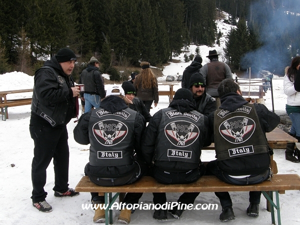 3 motoraduno invernale Warriors Trento - Passo del Redebus 