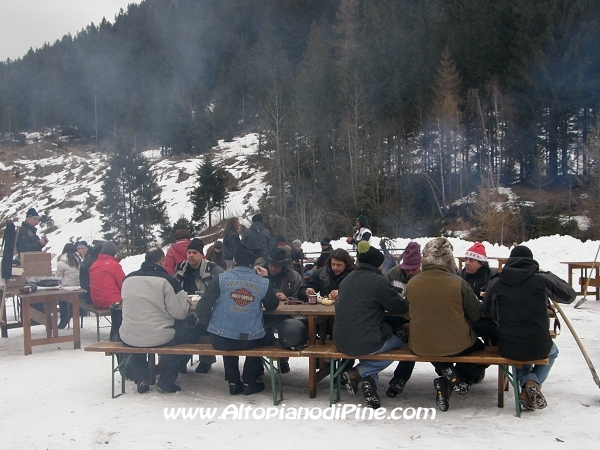 3 motoraduno invernale Warriors Trento - Passo del Redebus 