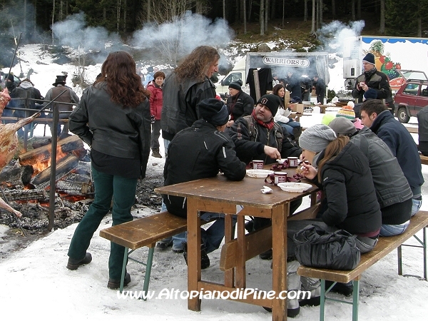 3 motoraduno invernale Warriors Trento - Passo del Redebus 