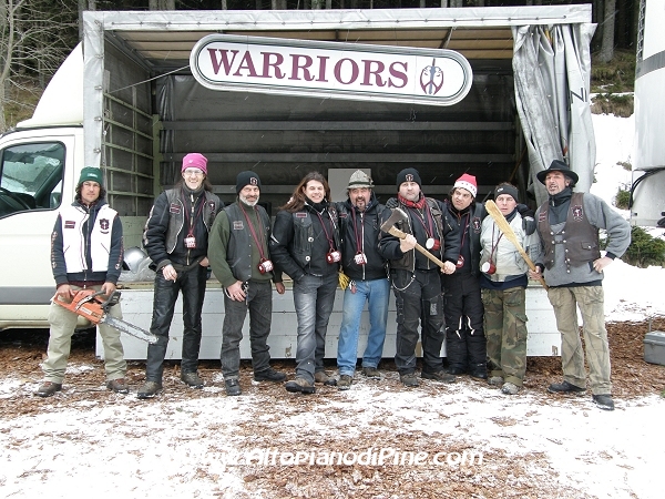 3 motoraduno invernale Warriors Trento - Passo del Redebus 