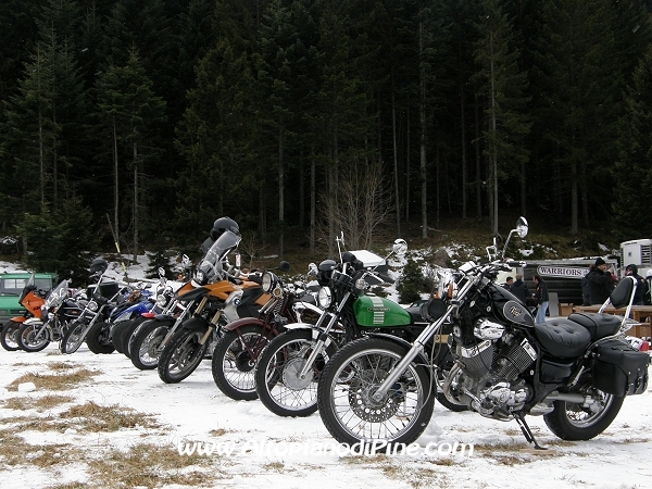 3 motoraduno invernale Warriors Trento - Passo del Redebus 