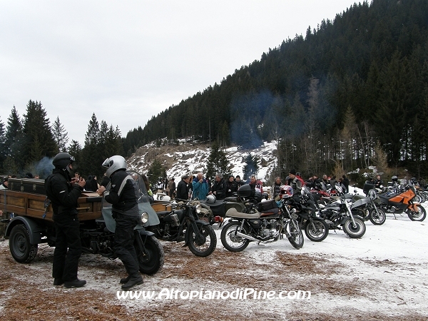 3 motoraduno invernale Warriors Trento - Passo del Redebus 