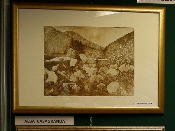 Opera di Alba Casagranda - Mostra Incisioni 2011