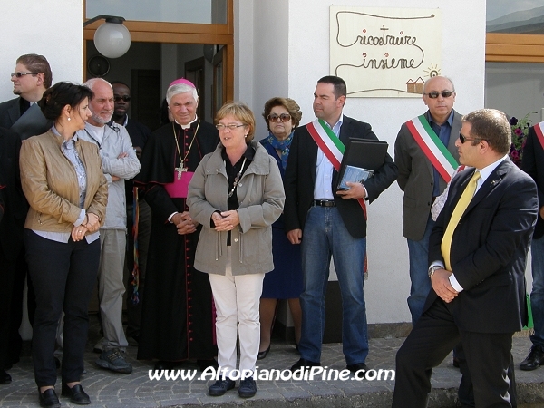 La presidente della Cassa Rurale Pinetana Fornace e Seregnano Emanuela Giovannini