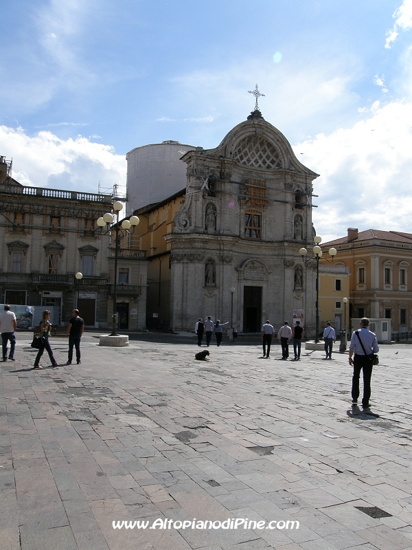 Visita nel centro storica di L'Aquila