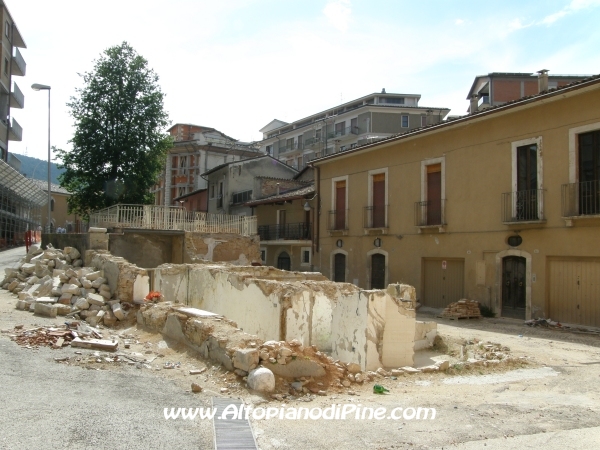 Visita nel centro storica di L'Aquila