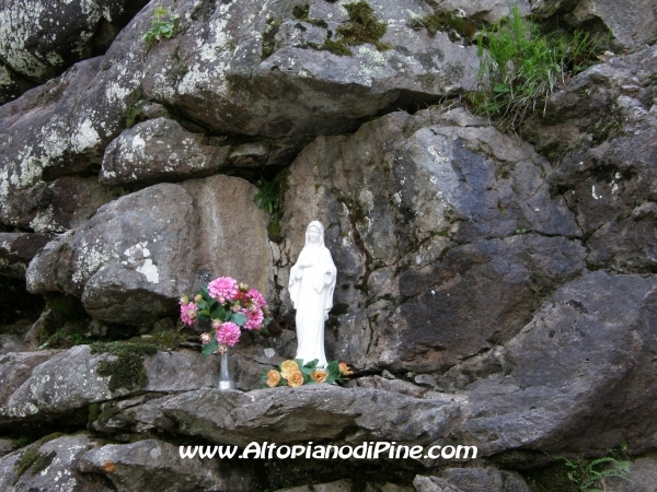 La Madonnina regalata dai genitori di Martino Giovannini