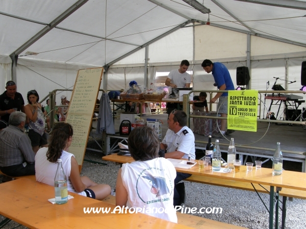 Estrazione dei biglietti della lotteria - Aspettando S. Luzia 2011