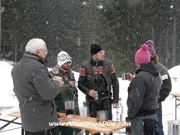 3 motoraduno invernale Warriors Trento - Passo del Redebus 