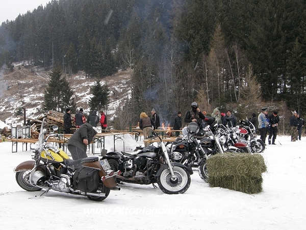 3 motoraduno invernale Warriors Trento - Passo del Redebus 