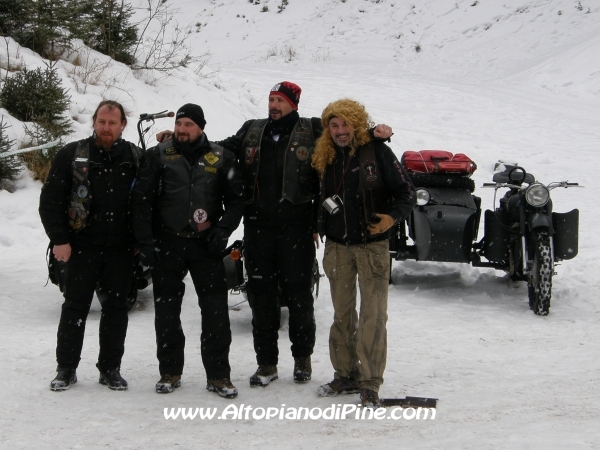 3 motoraduno invernale Warriors Trento - Passo del Redebus 