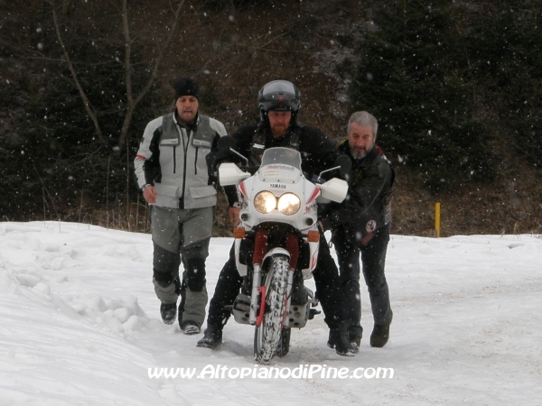 3 motoraduno invernale Warriors Trento - Passo del Redebus 