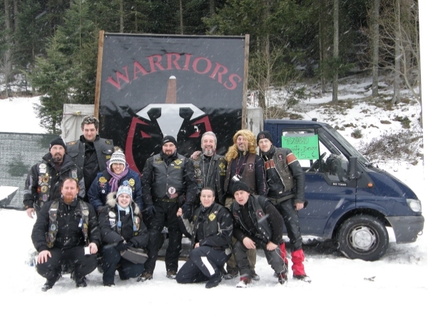 3 motoraduno invernale Warriors Trento - Passo del Redebus 