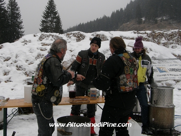 3 motoraduno invernale Warriors Trento - Passo del Redebus 