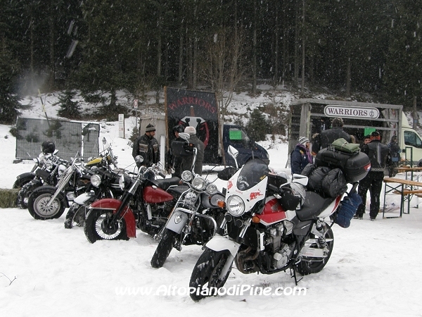 3 motoraduno invernale Warriors Trento - Passo del Redebus 