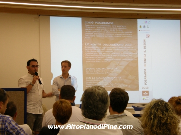 Presentazione Posaranda 2012