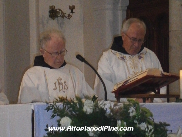 Padre Fortunato Mattivi - 60 di     sacerdozio - Baselga di Pine'